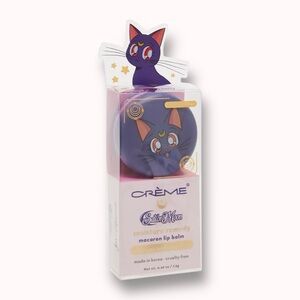 NEW The Creme Shop x Pretty Guardian Sailor Moon Luna Macaron Lip Balm